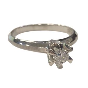 Pt900(プラチナ900) ダイヤモンド0.239ct リング