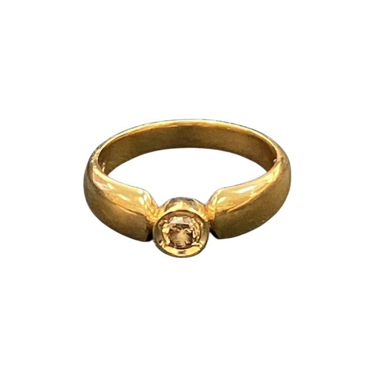 ダイヤモンド0.25ct K18 18金 750 リング