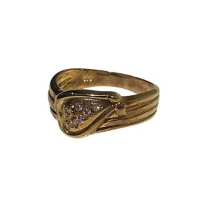 K18 750 リング 石あり 18金