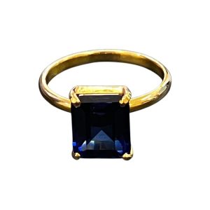 サファイア5.0ct K18 18金 750 リング