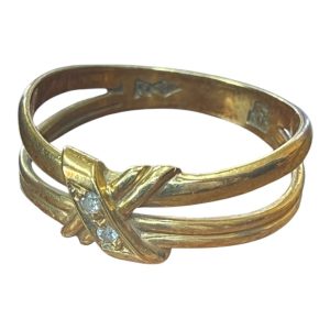 K18 18金 750 リング ダイヤモンド