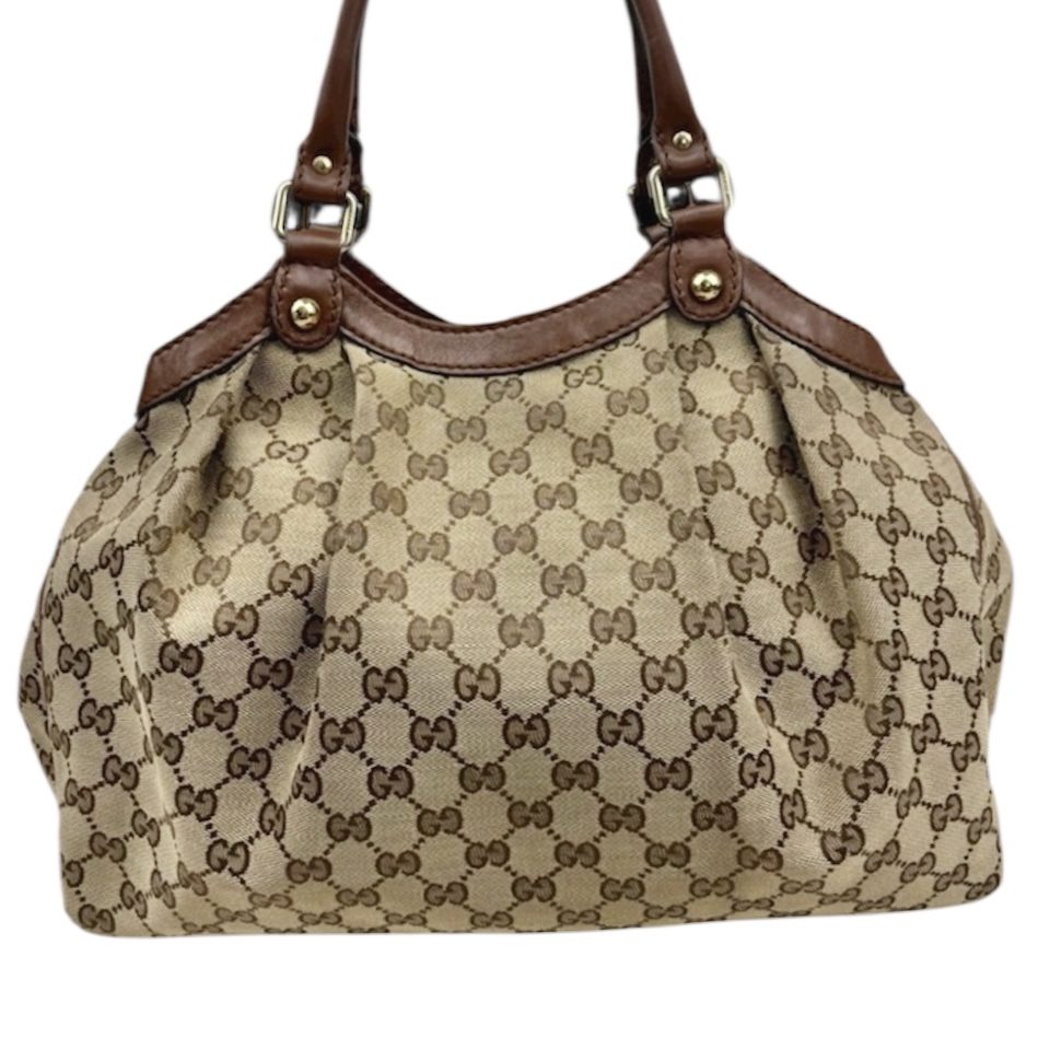 GUCCI グッチ GGキャンバス トートバッグ