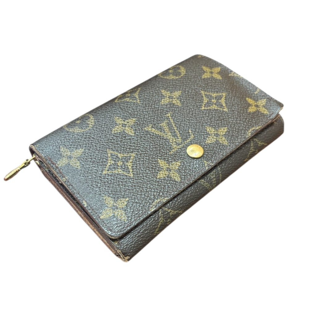 Louis Vuitton ルイヴィトン モノグラム ポルトフォイユ トレゾール
