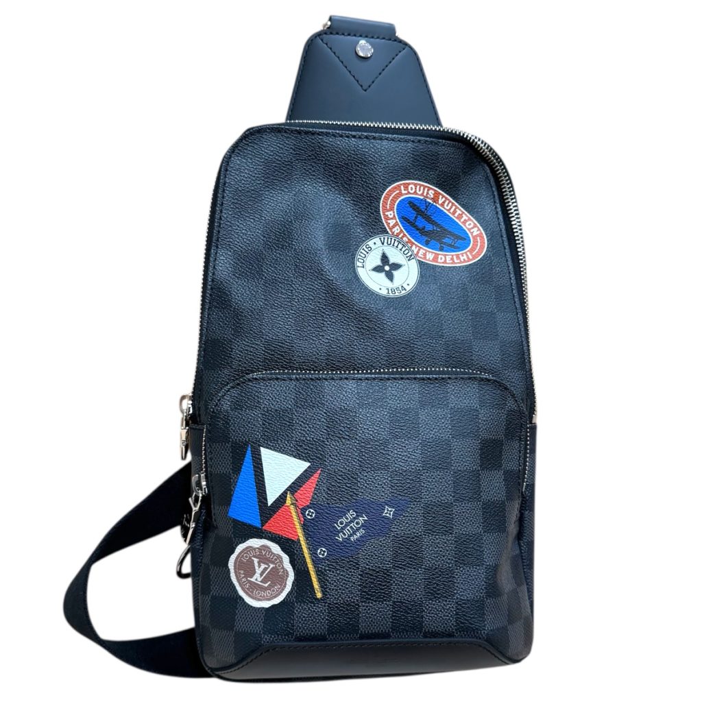 Louis Vuitton ルイヴィトン アヴェニュー スリングバッグ LVリーグ ボディバッグ