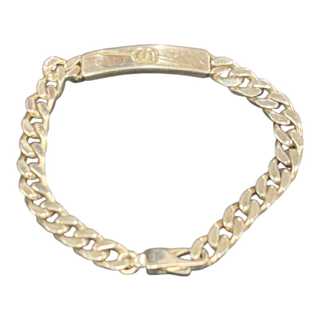 アクセサリー　ブレスレット　ブランド　グッチ　925　銀