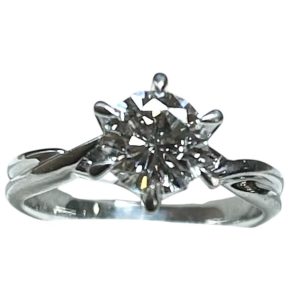 Pt900(プラチナ) ダイヤモンド1.2ct リング
