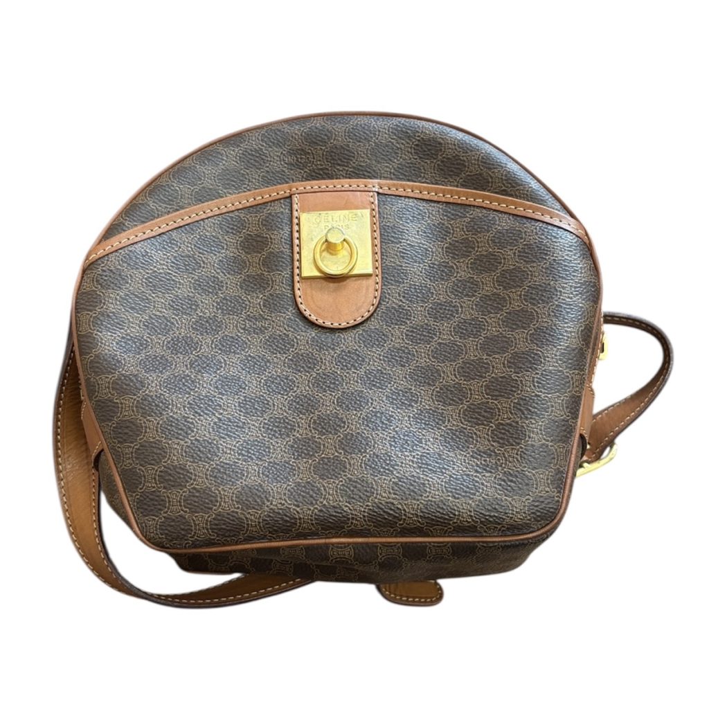 セリーヌ(CELINE) マカダム柄 ショルダーバッグ