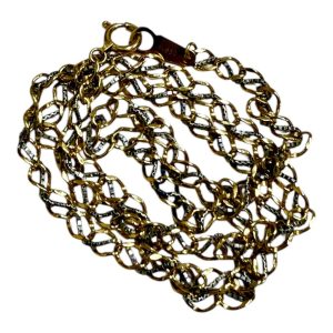 K18 18金 Pt850 プラチナ コンビ ネックレス