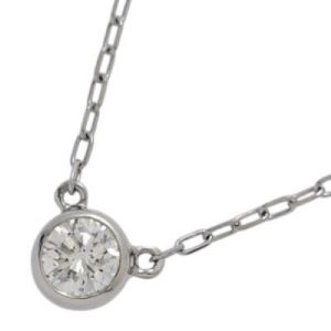 Pt950　ネックレス　ダイヤモンド