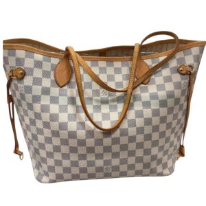 ルイヴィトン LOUISVUITTON ダミエ アズール ネヴァーフルMM N51107
