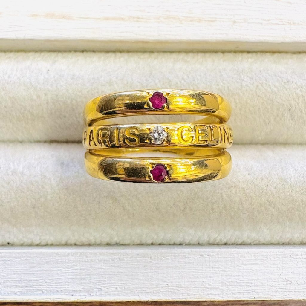 CELINE セリーヌ K18 リング