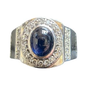 Pt900(プラチナ) リング 石付