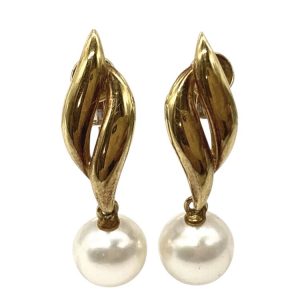 K18 18金 イヤリング