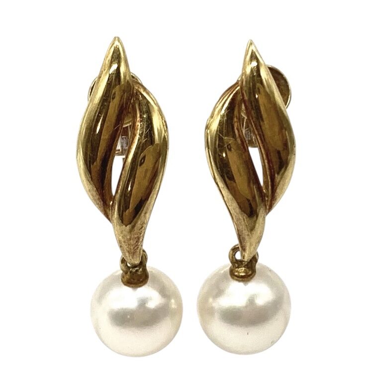 K18 18金 イヤリング