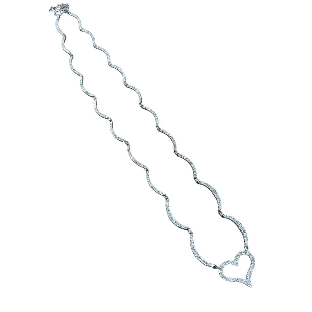 Pt900Pt850ネックレス　ダイヤモンド3ct