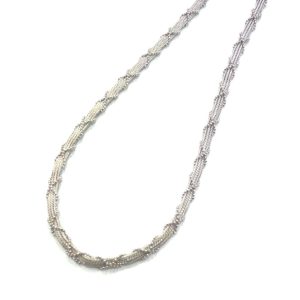 K18WG ネックレス