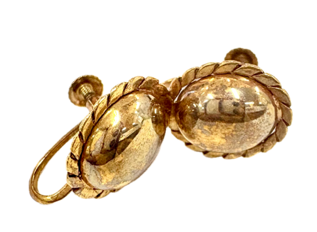 イヤリング　ピアス　アクセサリー　金　K18　18金
