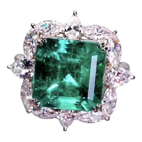 Pt900 (プラチナ900) コロンビア産エメラルド1.5ct 札幌市手稲区