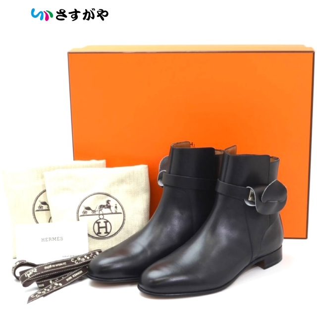 HERMES エルメス ネオ ケリー ショート ブーツ ブランドシューズ