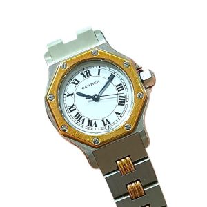 【Cartier時計】カルティエ・サントス オクタゴンSM レディース腕時計・オートマティックウォッチ・ブランド腕時計