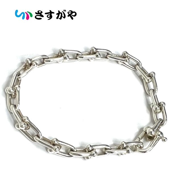 TIFFANY ティファニー ハードウェア スモールリンク ブレスレット SV925 シルバー