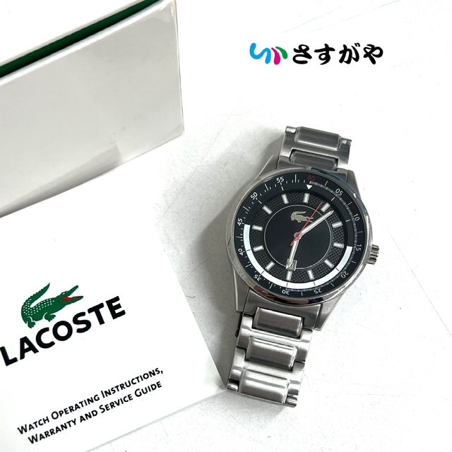 LACOSTE ラコステ ラウンドフェイス クォーツ メンズ 時計