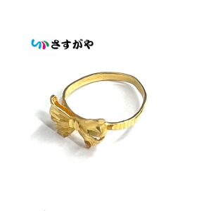 金 リング 指輪 刻印不明 アクセサリー