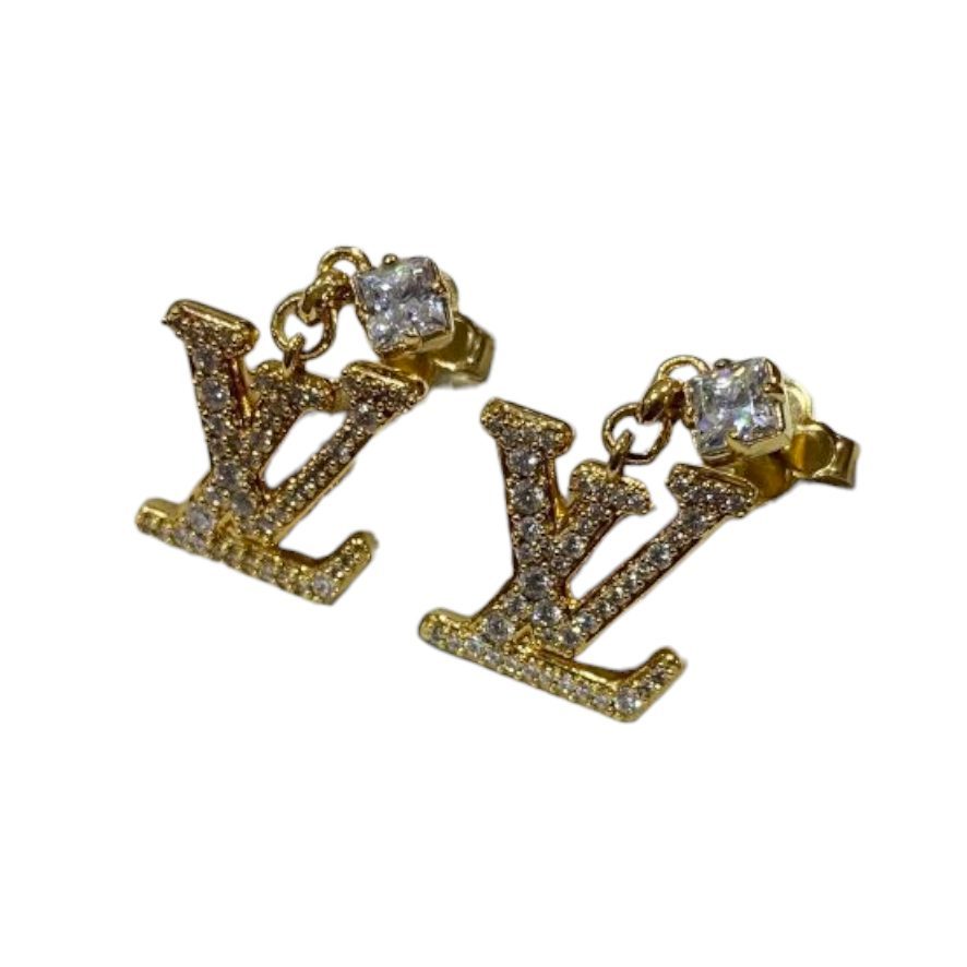 【Louis Vuitton】ルイヴィトン・レディLV・M01844・ブランド品・アクセサリー・ピアス