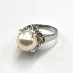 Pt900 パールリング|前橋市古市町