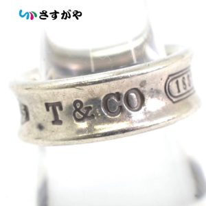 B8931【未使用】ティファニーTiffany & Co.*チタン◎ラインストーン*スクエア*メガネ/眼鏡フレーム*シルバー系*TF1112BD ティファニー 指輪 レディース リボン モチーフ