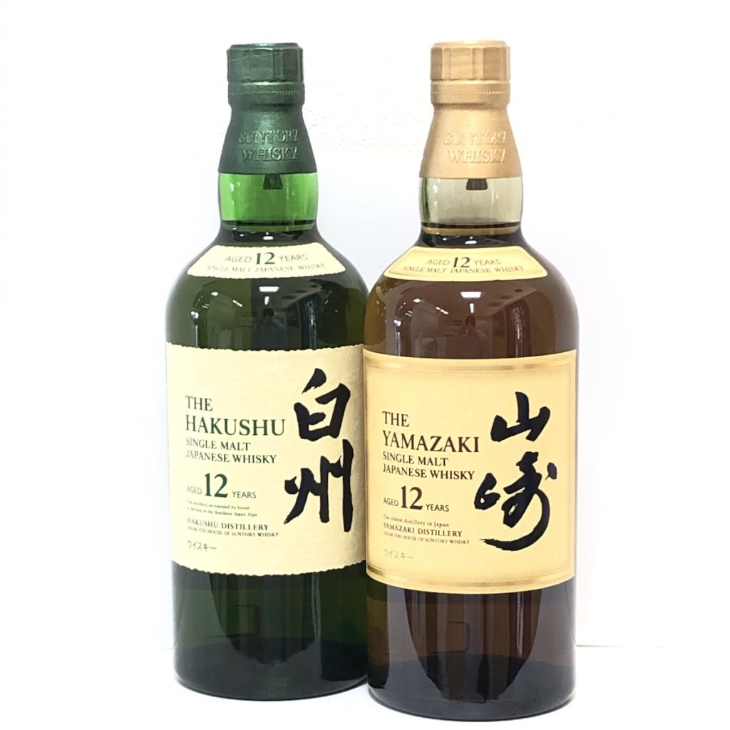 サントリー / 山崎 12年 / 白州 12年