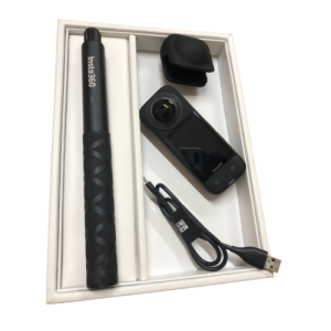 nsta360 X3 自撮り棒付きアクションデジタルカメラ