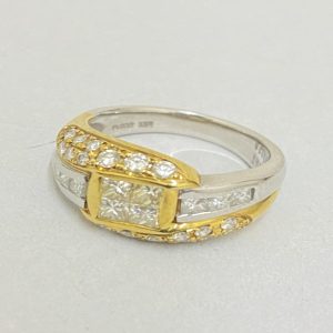 K18 / Pt900 / リング / ダイヤモンド / ジュエリー