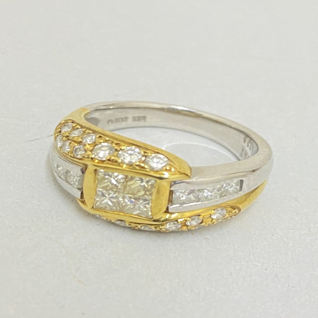 K18 / Pt900 / リング / ダイヤモンド / ジュエリー