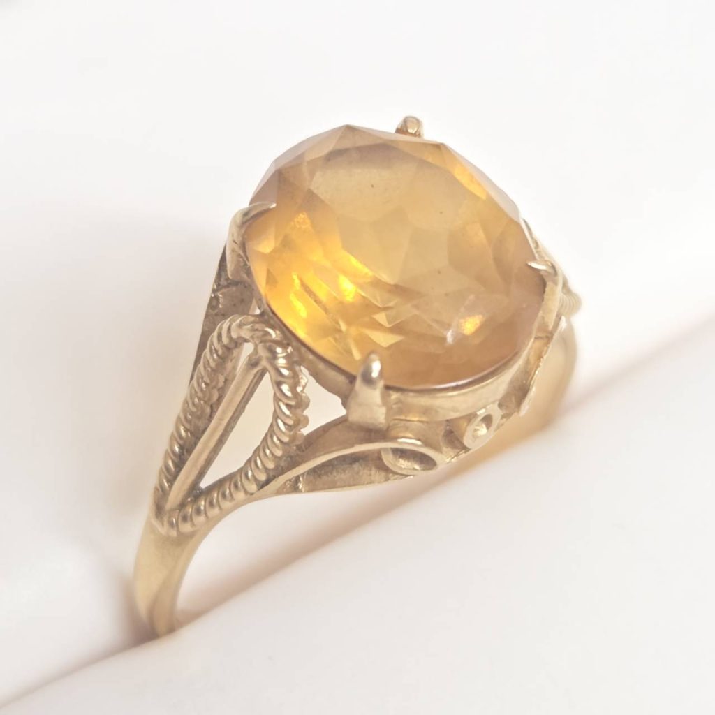 K18 シトリンリング