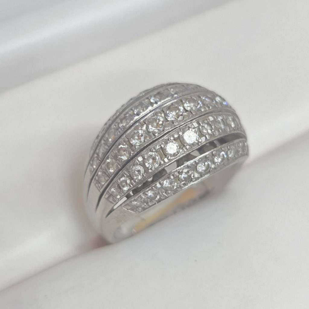 Pt900 メレダイヤリング