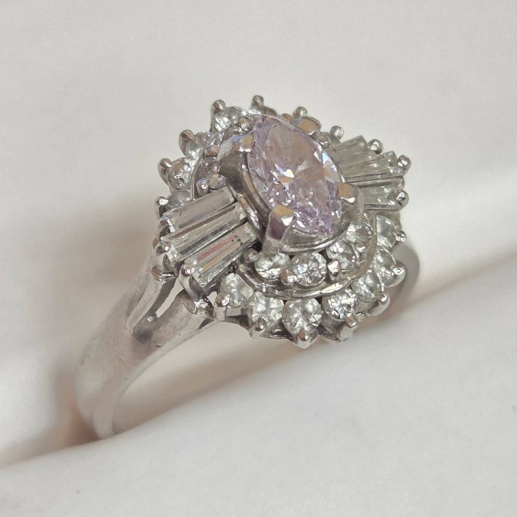 Pt900 ダイヤモンドリング