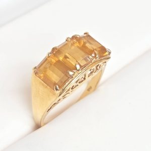 K18 シトリンリング