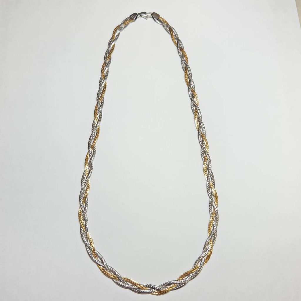 K18 × Pt850 コンビネックレス