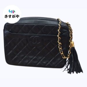 CHANEL マトラッセ フリンジチェーンショルダー