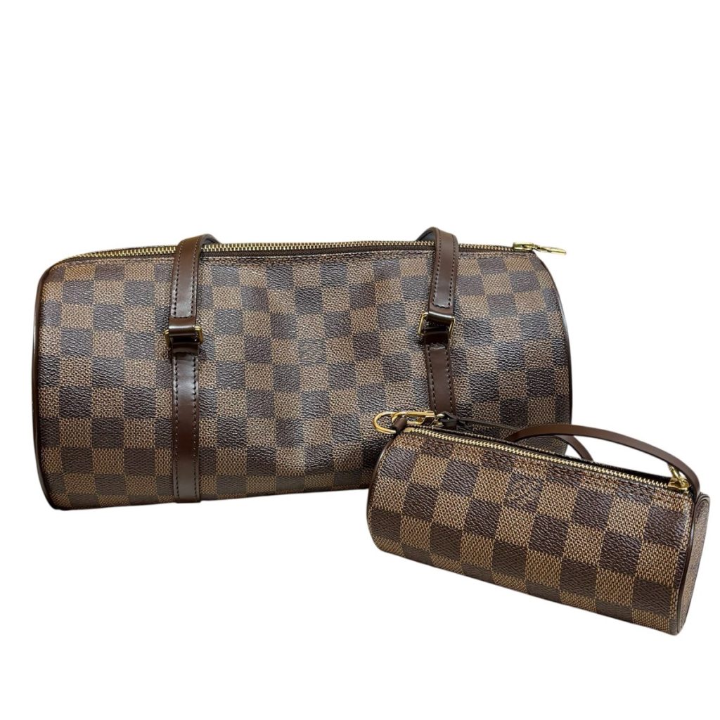 ルイヴィトン(Louis Vuitton) ダミエ・エベヌ・パピヨン30 N51303 レディース 付属ポーチ付き
