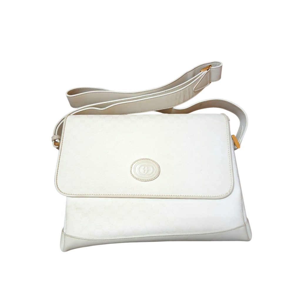 【GUCCI】グッチ・オールドグッチ・インターロッキングG・ショルダーバッグ・ブランドバッグ