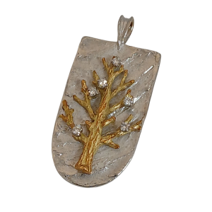 【K18Pt900トップ】18金・プラチナ900・コンビネーション・貴金属・アクセサリー・ジュエリー・ダイヤモンド