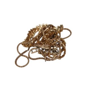 【函館市｜K18ネックレス2点セットをまとめて高価買取｜切れたチェーンも歓迎】