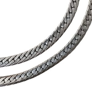 Pt900 プラチナ900 ヘリンボーン ネックレス｜北海道 伊達市