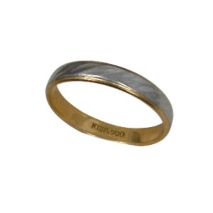 【函館市｜K18×Pt900コンビリングをお買取｜複合素材も正確査定】