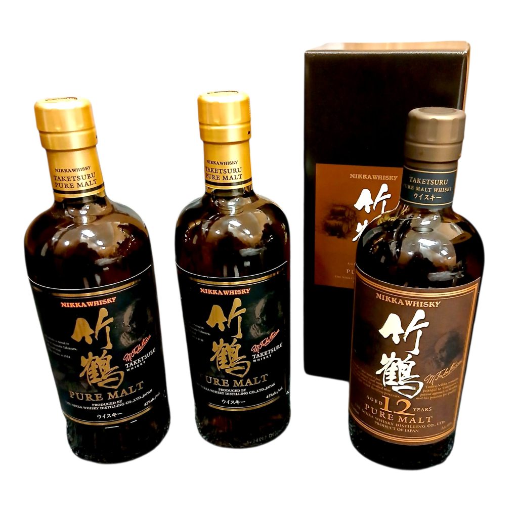 【竹鶴まとめ】竹鶴NV・竹鶴12年・ピュアモルト・ジャパニーズウイスキー・ニッカ・お酒