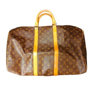 【Louis Vuitton】ルイヴィトン・モノグラム・キーポル50・ブランドバッグ・トラベルバッグ