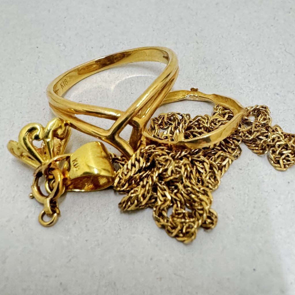 K18 / 金 / アクセサリー / まとめ / 地金