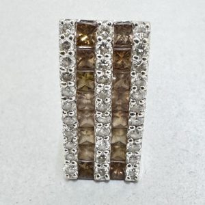 K18 / WG / トップ / メレダイヤ / 白金